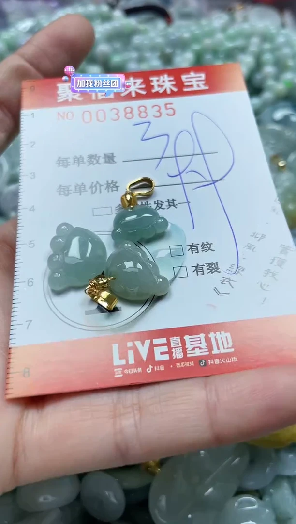 【闪购商品】翡翠颈饰未镶嵌闪购0038835