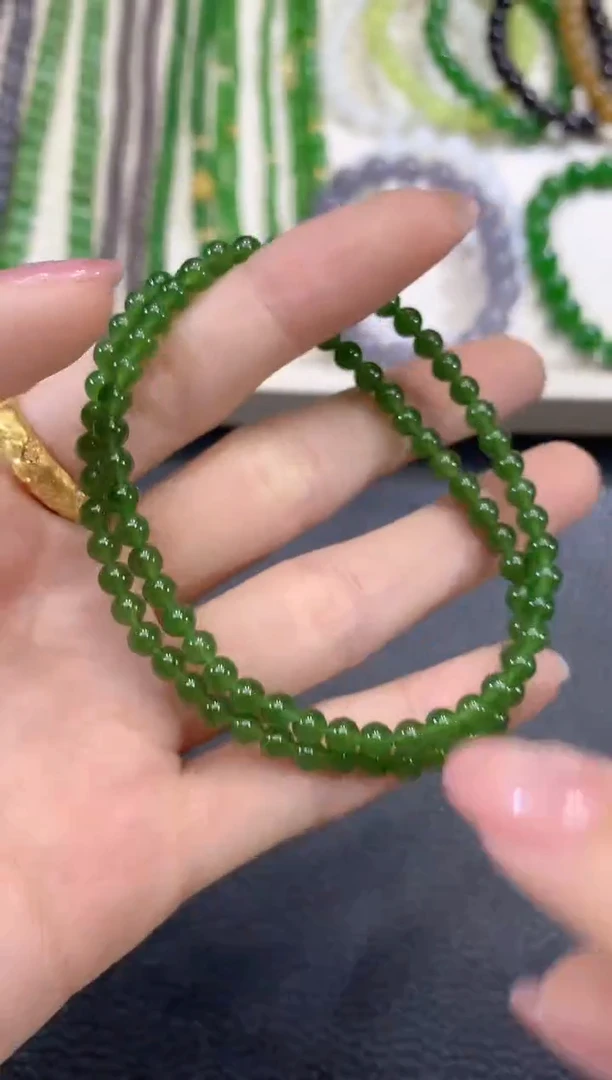 未镶嵌手链和田玉A8多样性发一件