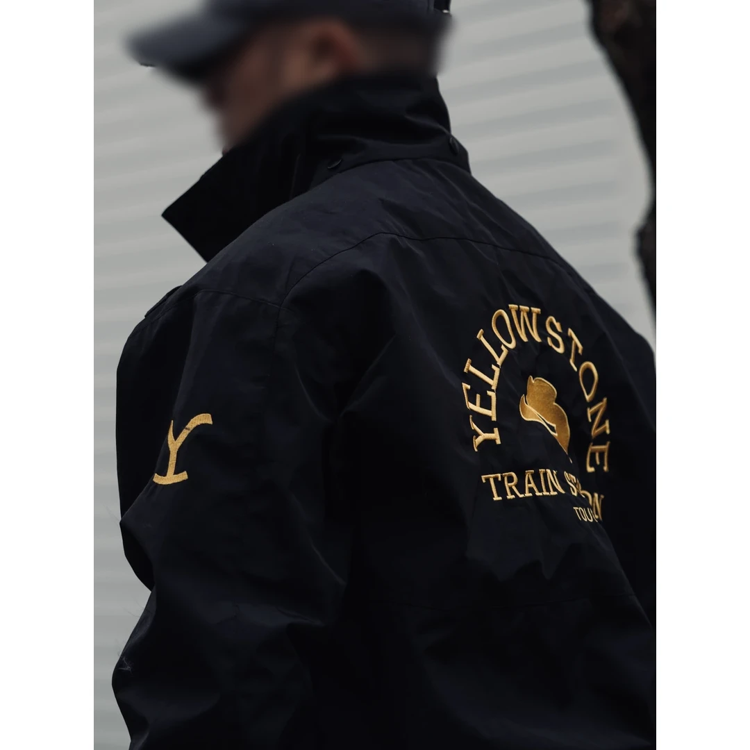 【高级感】男士时尚百搭潮流简约ss美式秋季“黄石公园”短宽阔型夹克