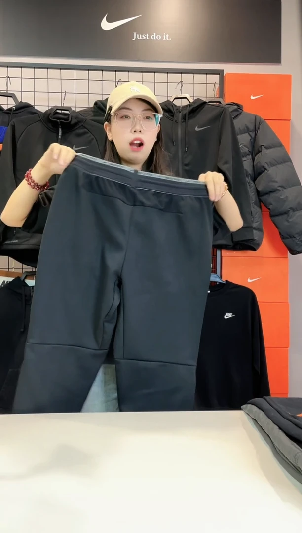 2123 华夫格子长裤XXL码170-190斤 不退换