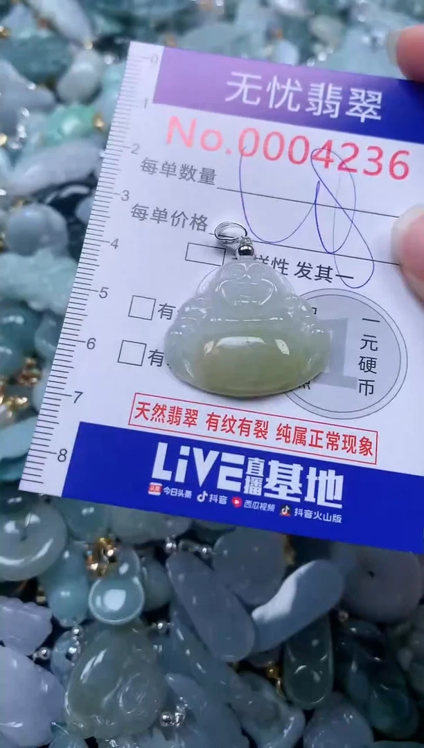 颈饰未镶嵌翡翠4236