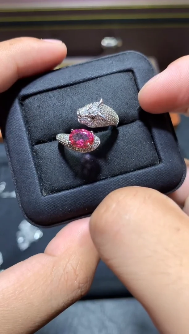 未镶嵌戒指托帕石W121【多样性发其一】