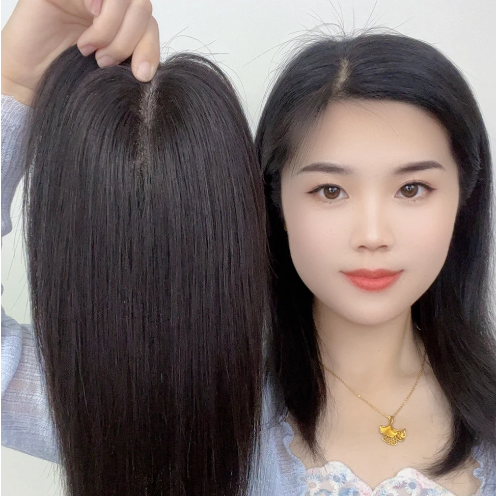 全真发真人发丝假发片