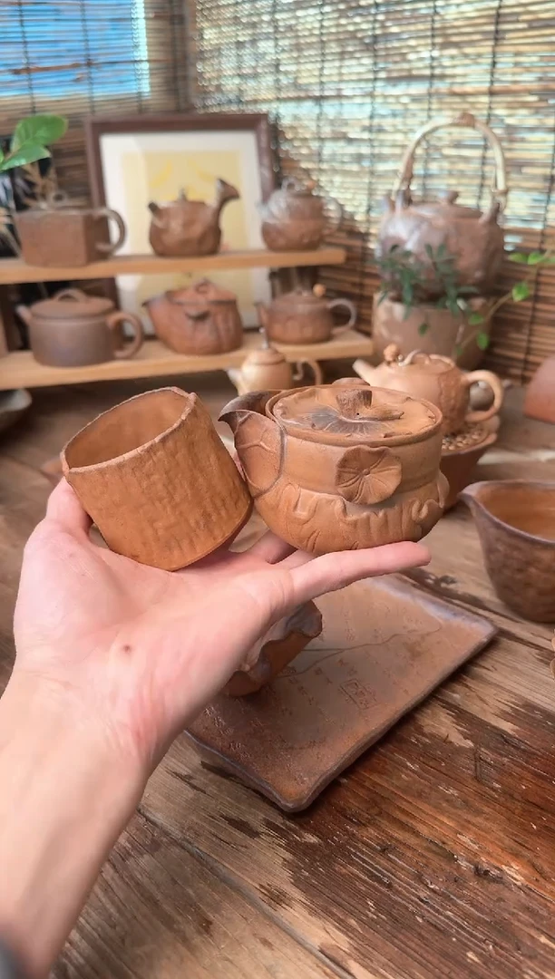 【闪购商品】原矿老岩泥茶具系列