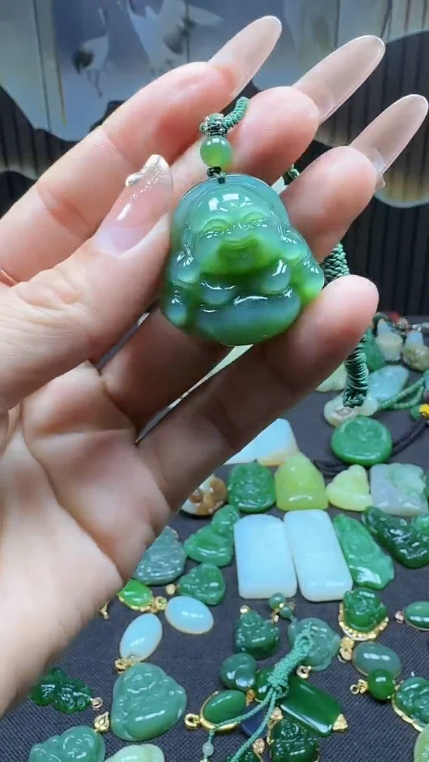 【闪购商品】和田玉挂件未镶嵌1