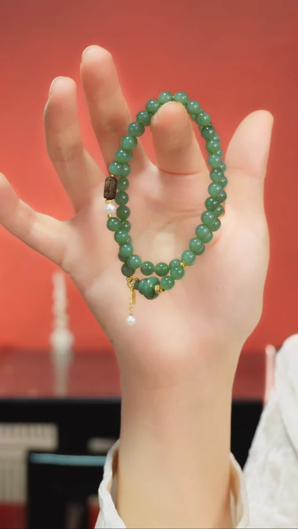 未镶嵌手链和田玉手串