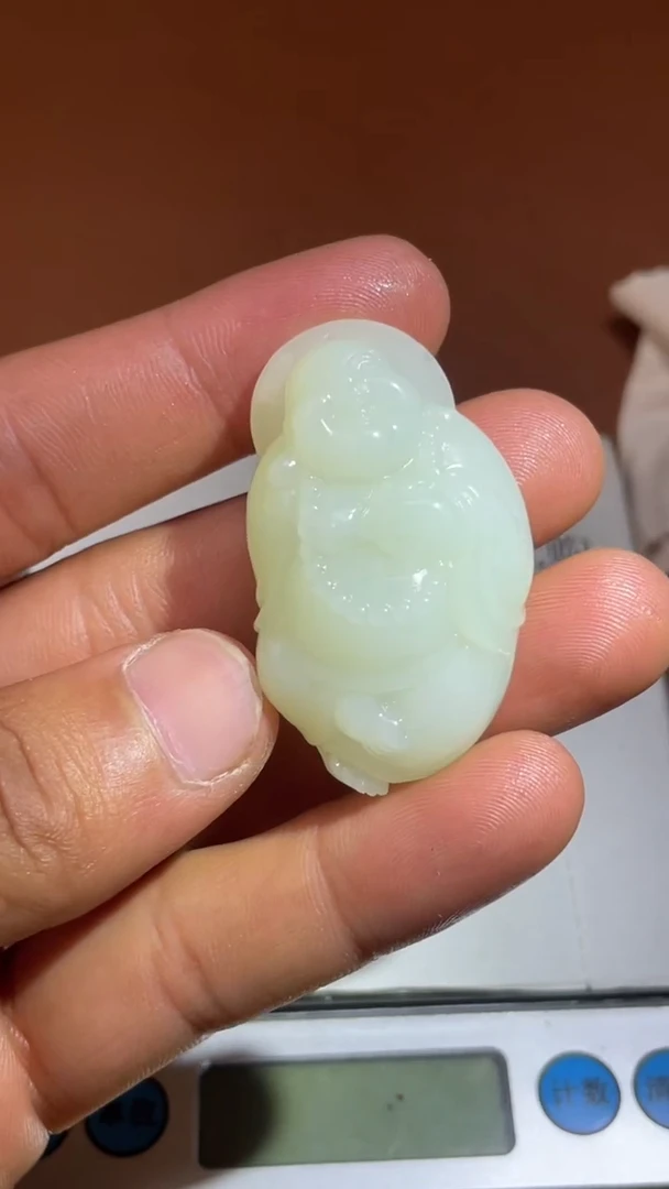 颈饰未镶嵌和田玉BL11.25多样性拍一发一3