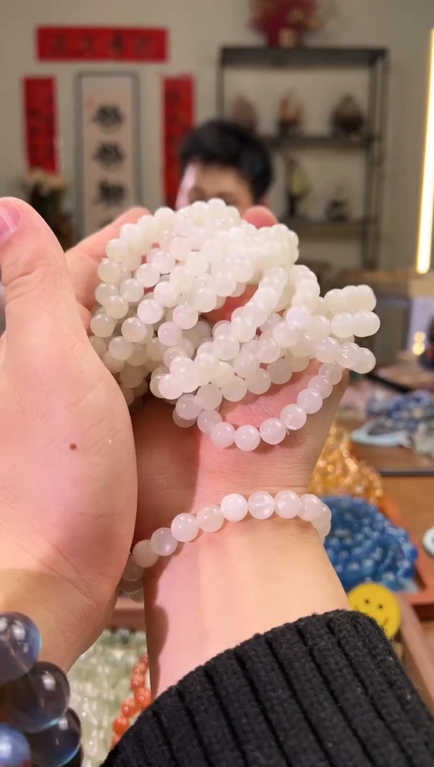 【闪购商品】月光石手串未镶嵌8+mm白月光 （多样性发其一）