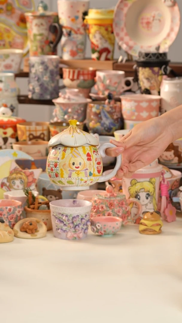 其他景德镇釉下彩手绘设计师款陶瓷