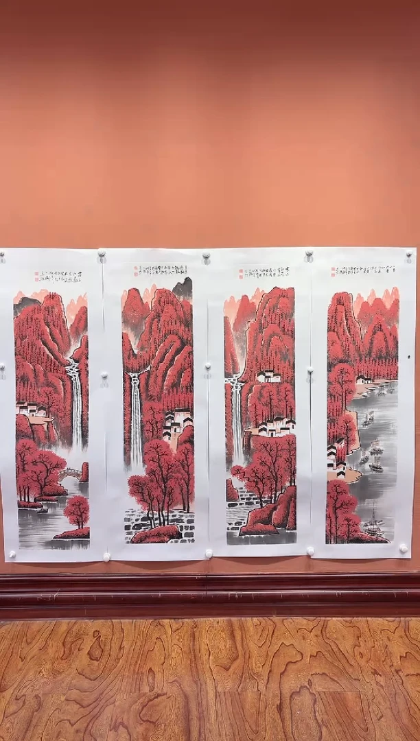 国画师立照老师国画作品