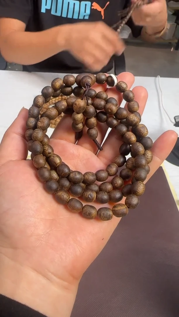 手串沉香99沉海南熟结奇楠沉香留疤长串多样性发1