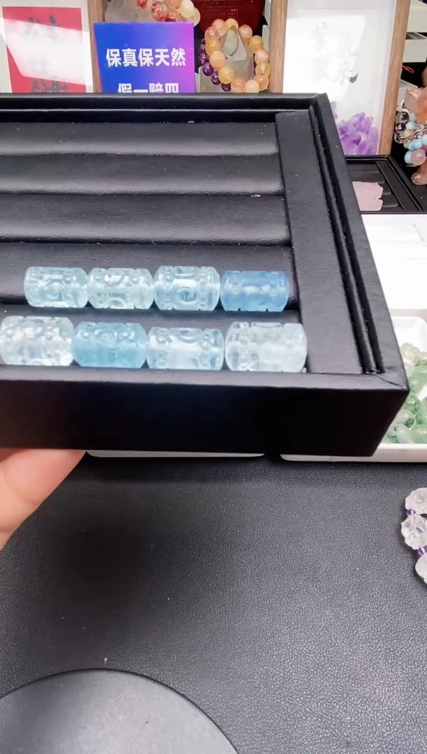 【闪购商品】海蓝宝石裸石未镶嵌16a多样性发其一/2.20/1个