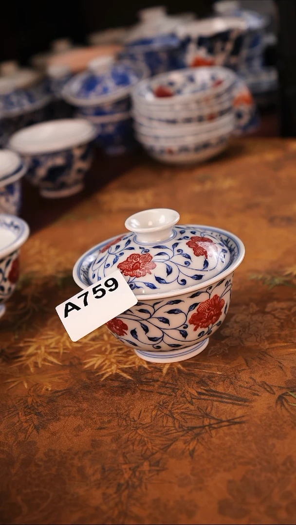 景德镇手工手绘茶器-79