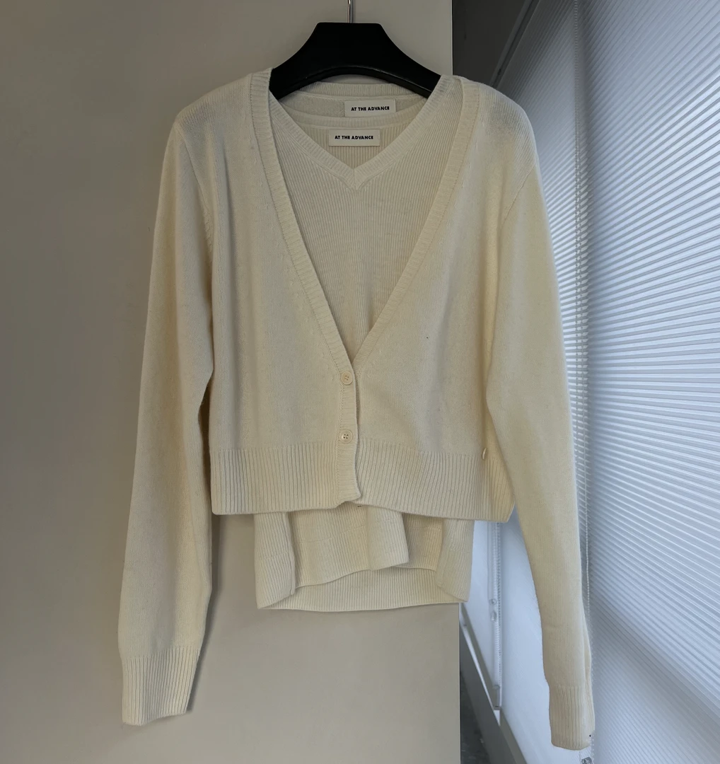 秋季时尚针织款休闲套装4328