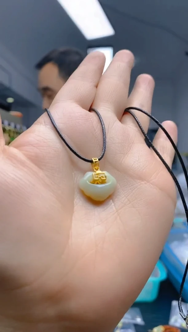 【闪购商品】和田玉耳饰未镶嵌051锁骨链