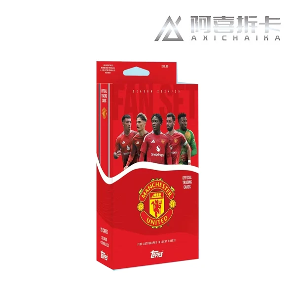 【拆盒】24-25 Topps 曼联  Fan Set 队盒 球星卡（下单默认代拆）