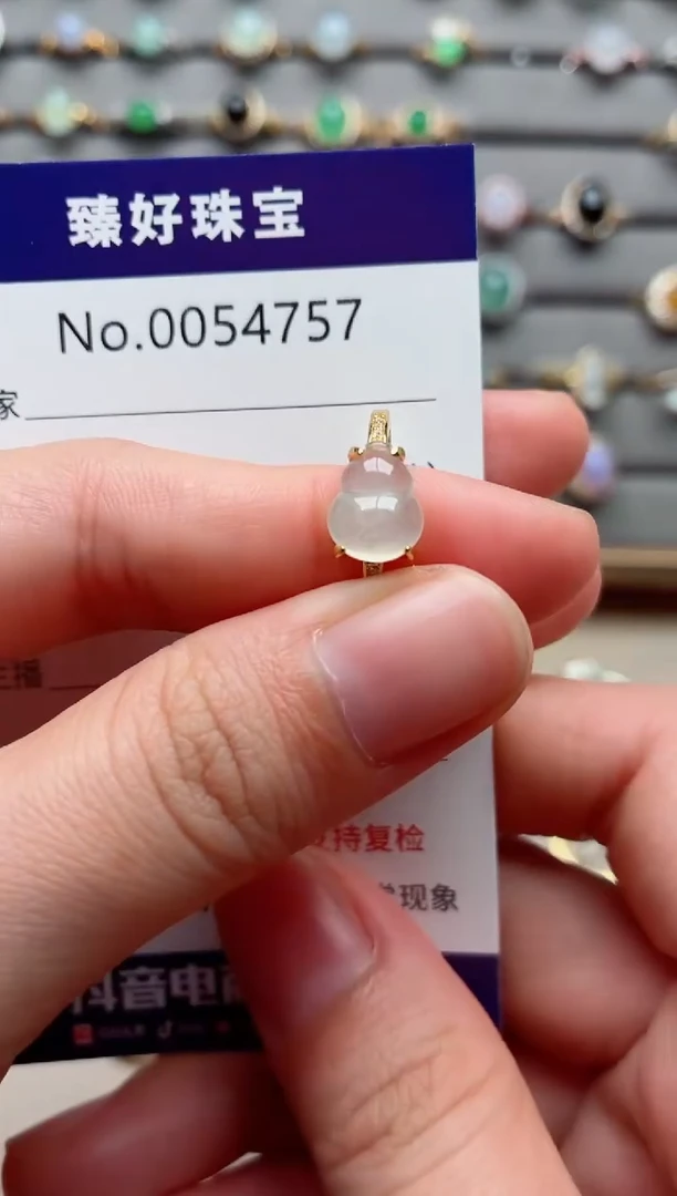 银S925镶嵌戒指翡翠.