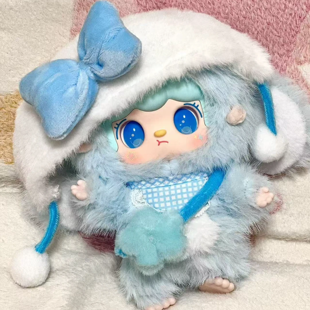 【正版盲盒】氧氧3代温暖小兔毛绒