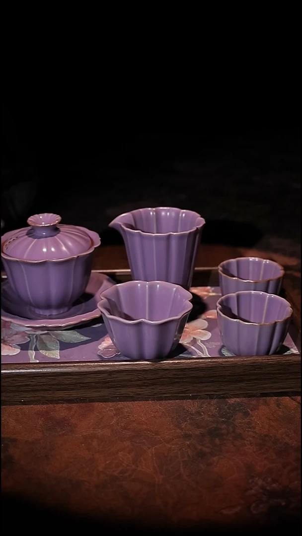 陶瓷茶具（无礼盒）@@A13377