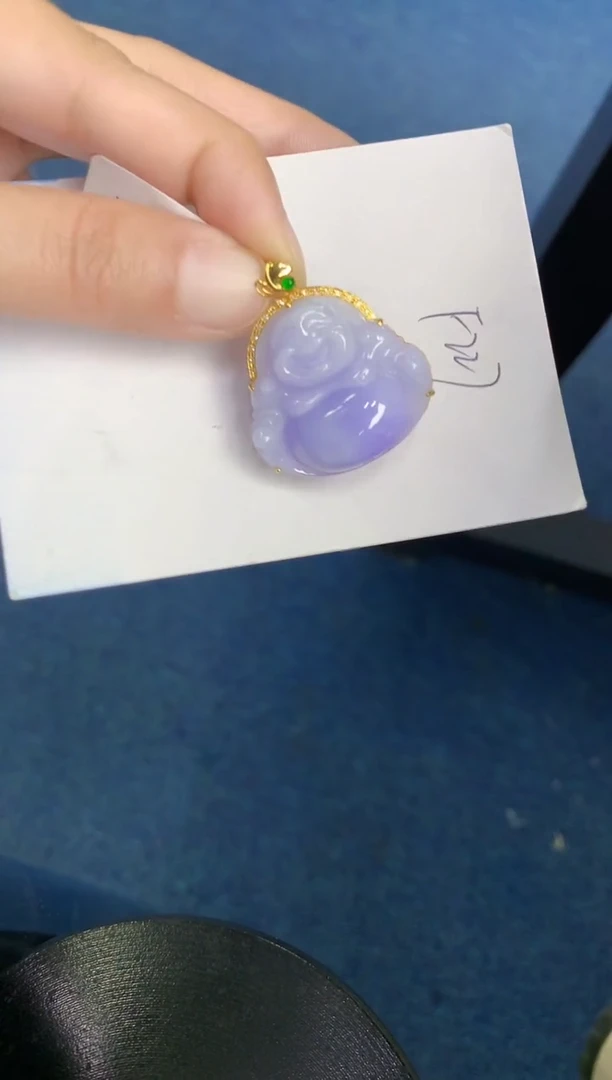 【闪购商品】翡翠颈饰18K金镶嵌000000000