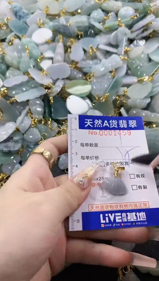 颈饰未镶嵌翡翠天然A货翡翠