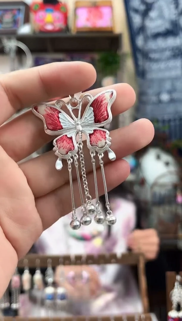 织绣民族风非遗老绣饰品422