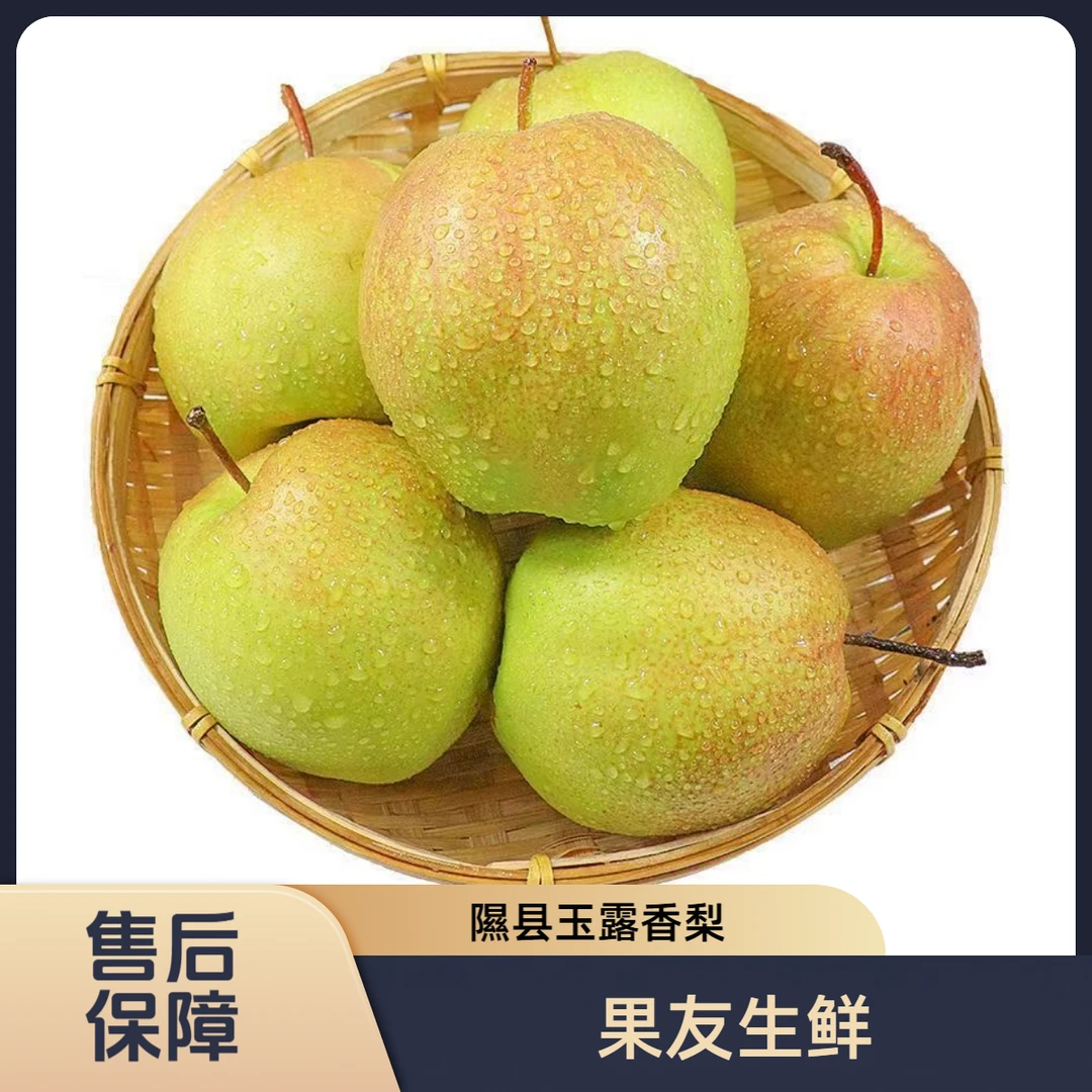 【隰县玉露香梨】新鲜脆甜 净果5斤/1份太原晋中吕梁拍