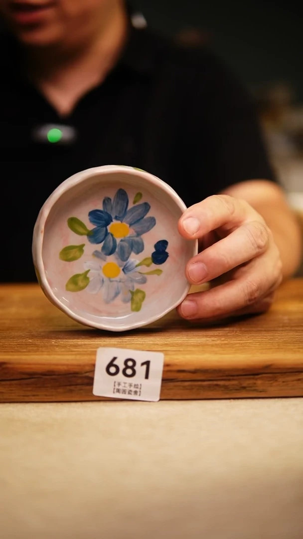 @@陶园瓷舍@@纯手工手绘@高温釉下彩