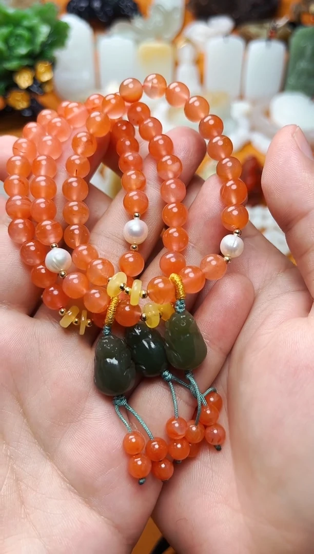 【闪购商品】南红玛瑙手串未镶嵌多样性拍一发一