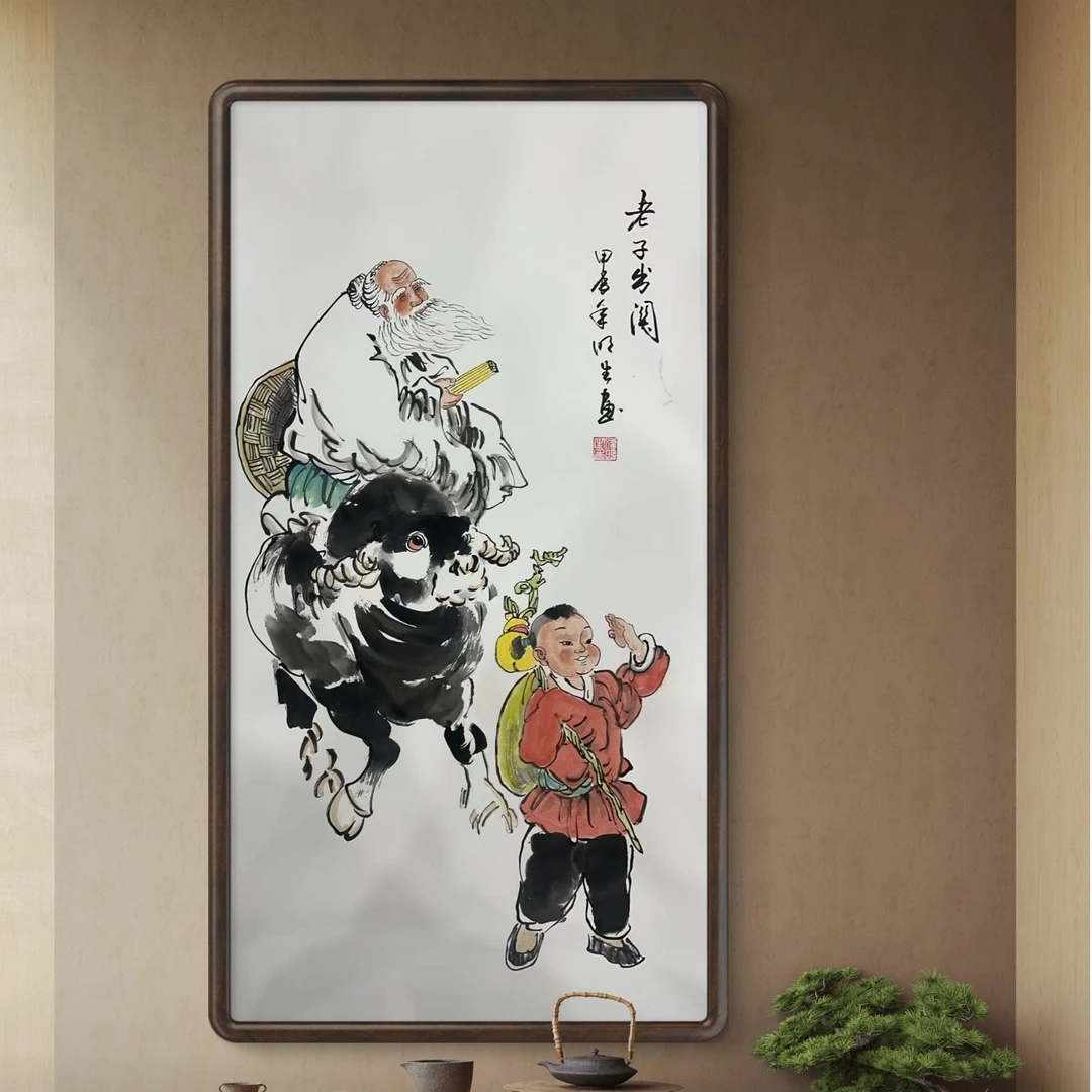 橱窗展示/山艺文化/ 潘明生老师/宣纸国画/带证书（展示）