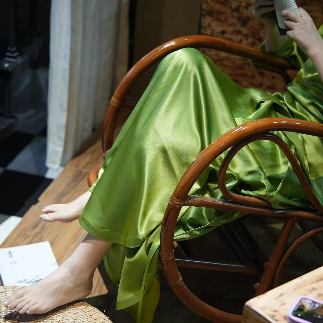 玫瑰的世界—休闲复古半裙时尚优雅知性气质百搭