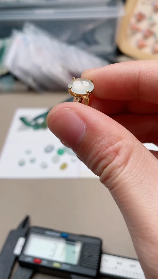 【闪购商品】翡翠戒指银S925镶嵌1000000022