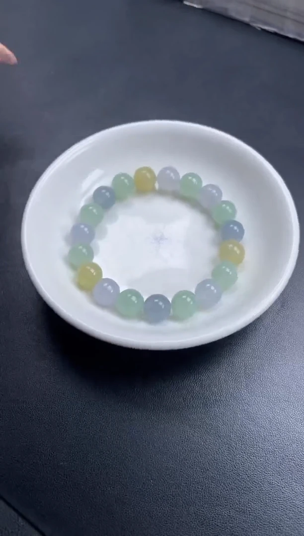 颈饰未镶嵌翡翠贞城散珠批发DIY编制多样性发货