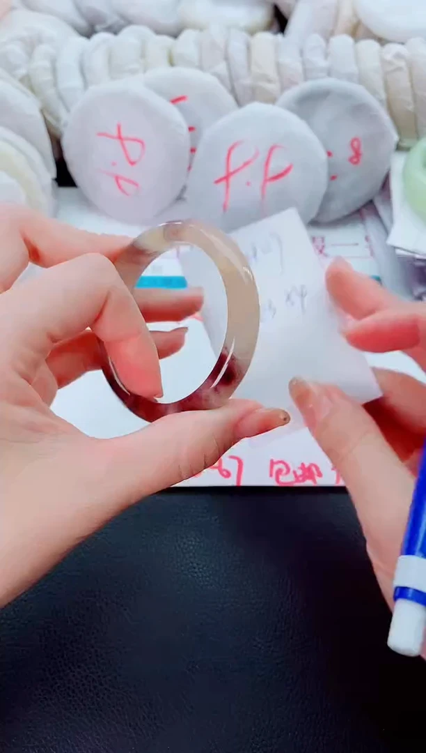 未镶嵌手镯石英质玉H117-53-54