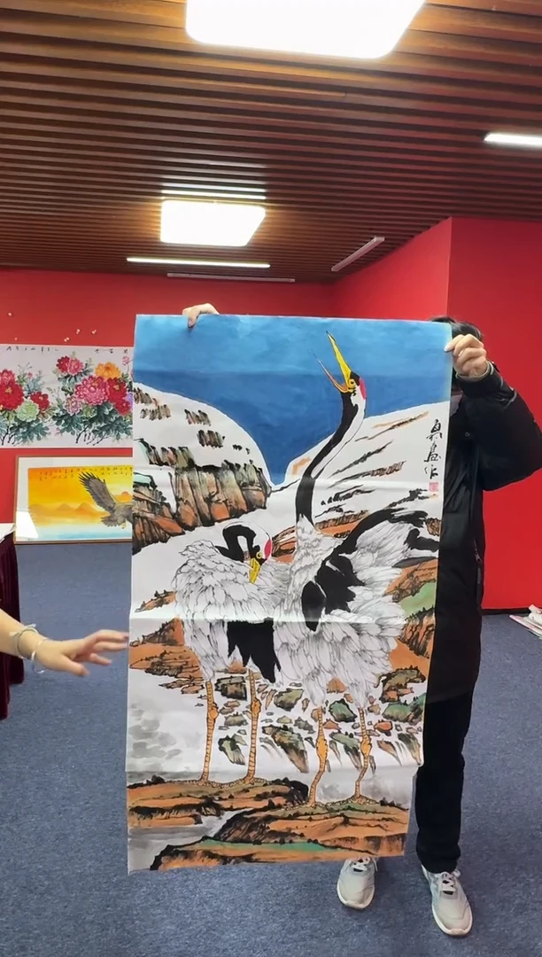 国画白羽老师精品国画