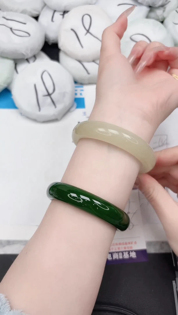 未镶嵌手镯东陵石427-58