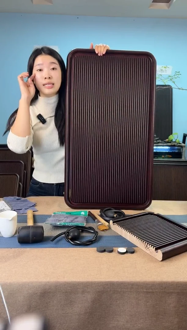 80*45*4大海红色款式茶盘