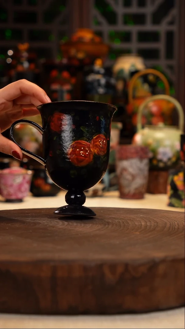 油画    手绘釉下彩