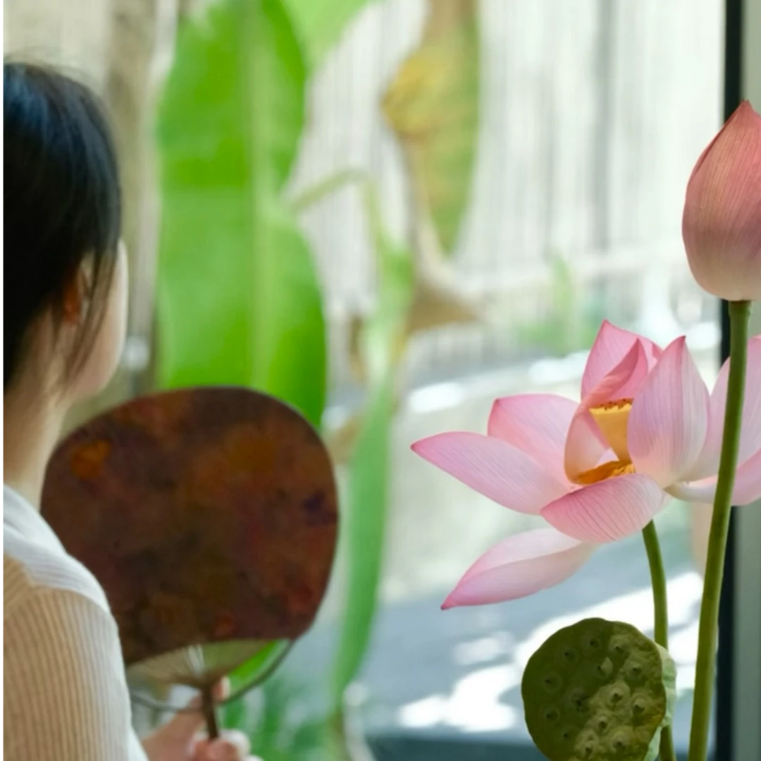 【溪元茶事官方】直播间 香云纱扇子一物一拍 专拍链接