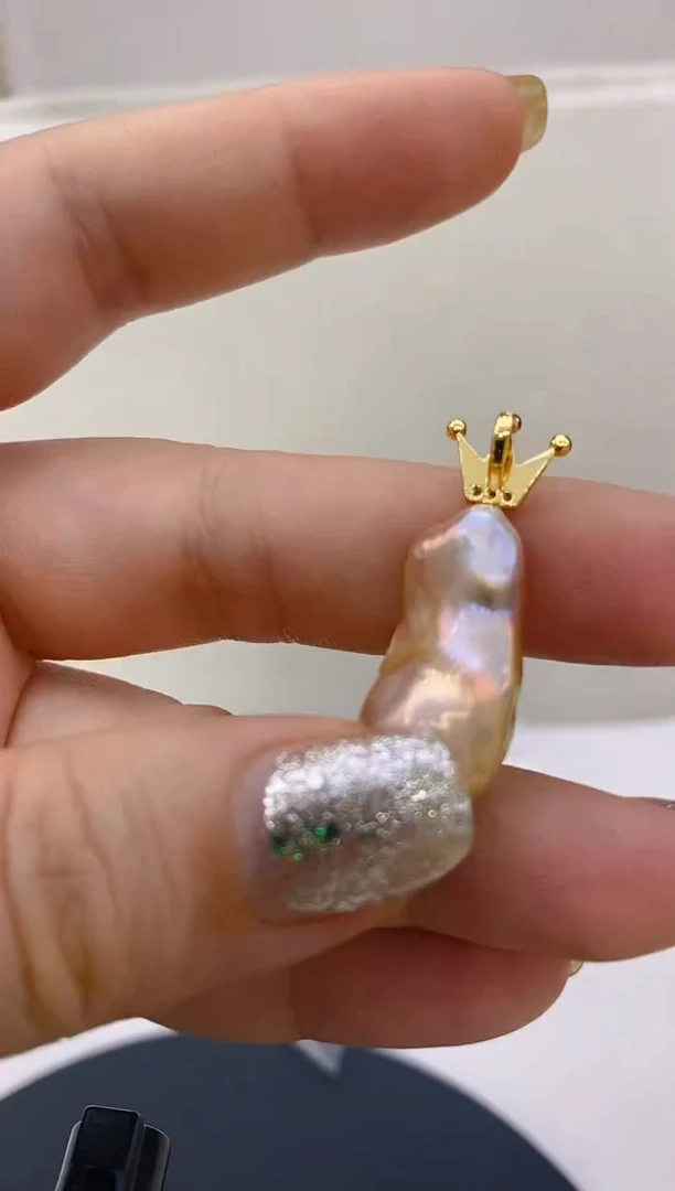 未镶嵌淡水珍珠吊坠50