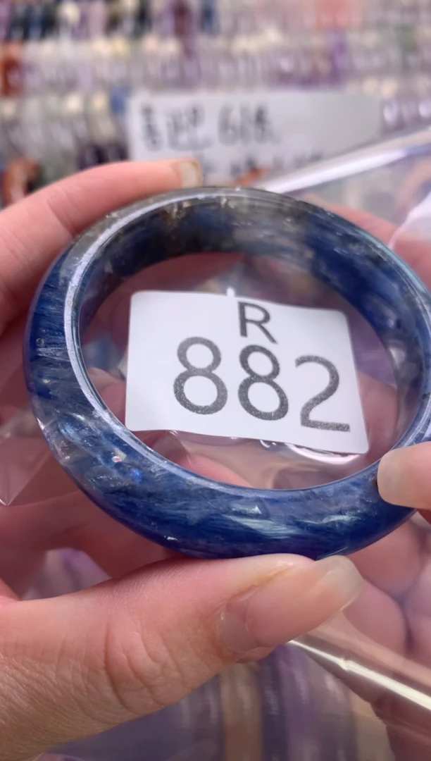 水晶珠宝半成品未镶嵌水晶手镯882-54