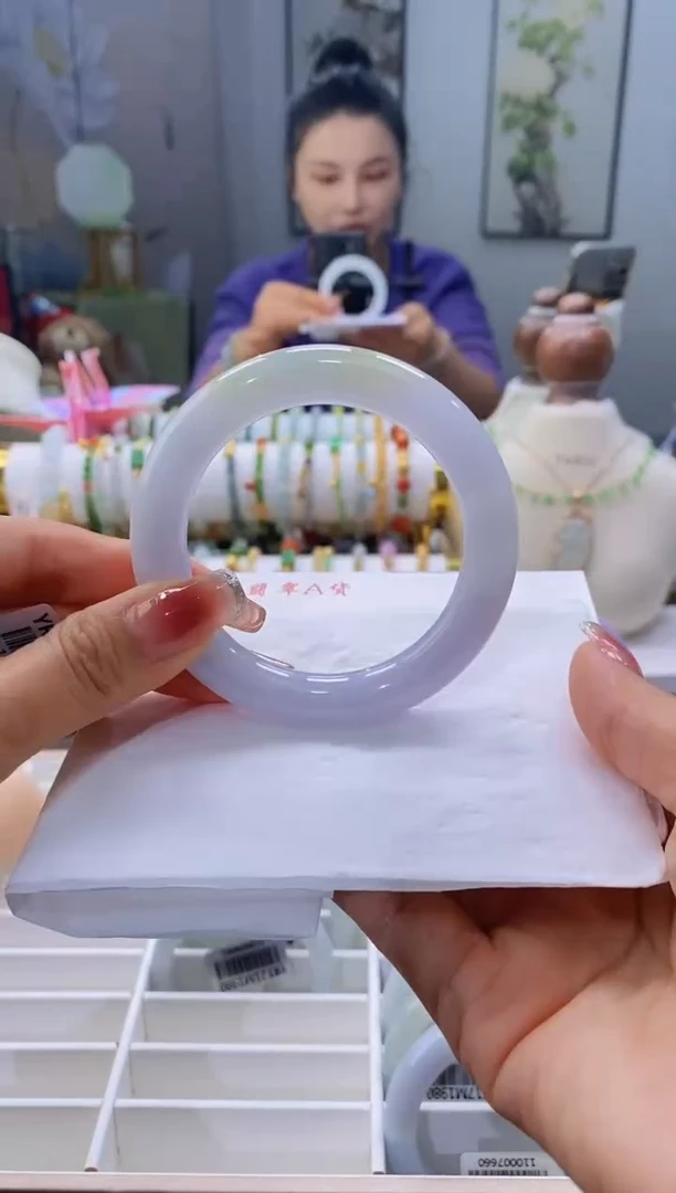 未镶嵌手镯翡翠25号圆条55.6/10.8*10.8