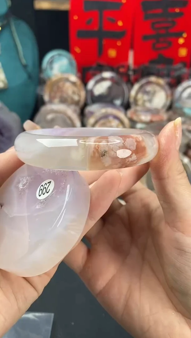 【闪购商品】石英质玉手镯（圆镯）未镶嵌58.9