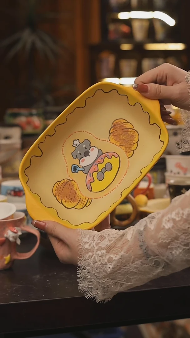 景德镇釉下彩绘设计师款式陶瓷