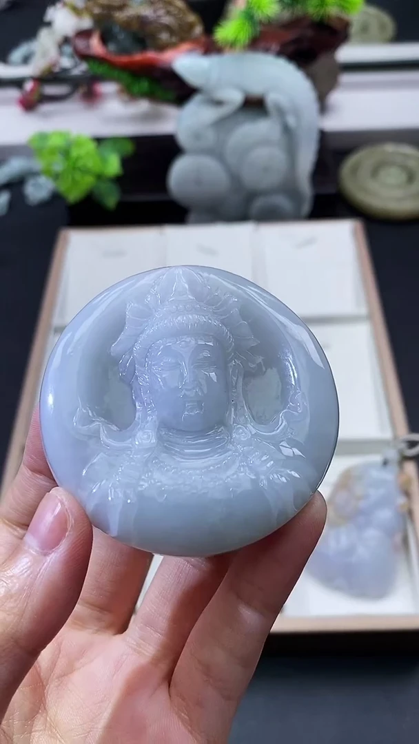 颈饰未镶嵌翡翠天然缅甸A货翡翠