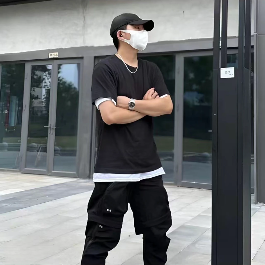 明星同款经典LOGO短袖亲子装男女同款NK248-01531