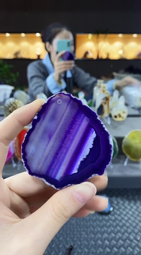 未镶嵌颈饰玛瑙/玉髓奚玛瑙