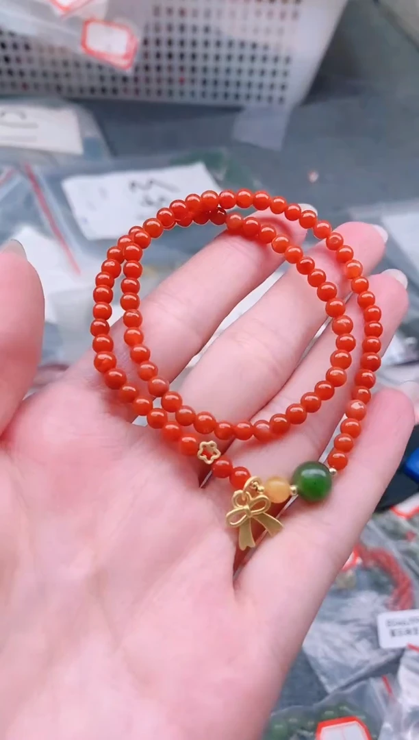 手链未镶嵌南红玛瑙多样性发拍一发一