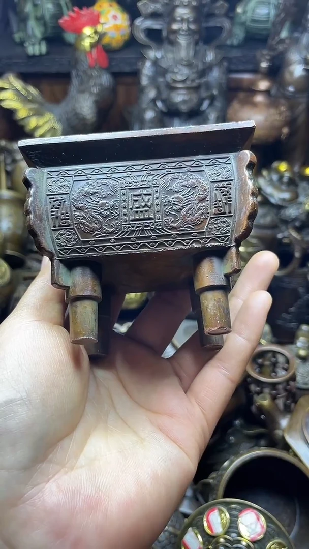 闪购链接，点击下单，有运费险，铜摆件