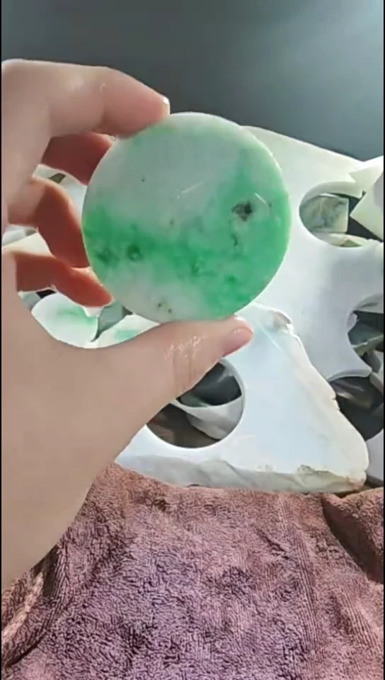 裸石翡翠缅甸翡翠A货花62